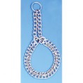 COLLAR ESTRANGULADOR CADENA DOBLE 40 cm. x 2 mm.